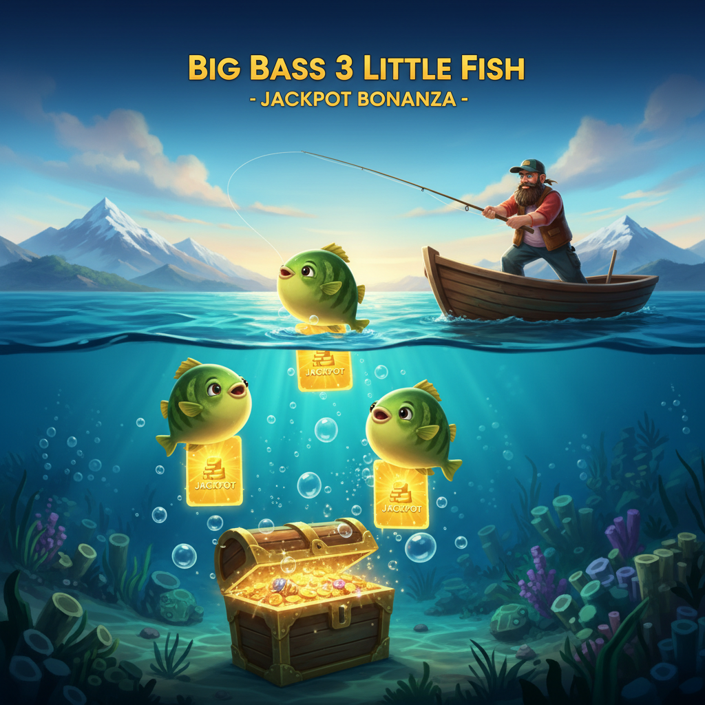 Big Bass 3 Little Fish - Jackpot Bonanza